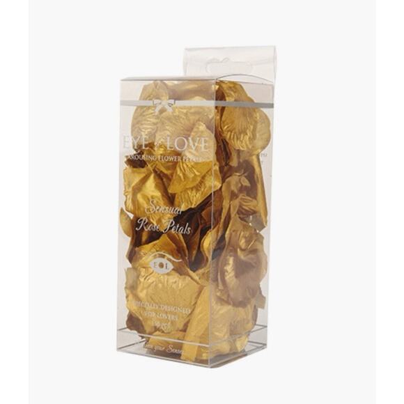 🦋B2G1🦋EYE of LOVE Arousing Sensual Rose Flower Petals For Lovers | 150 Pc |GOLD - Picture 1 of 2